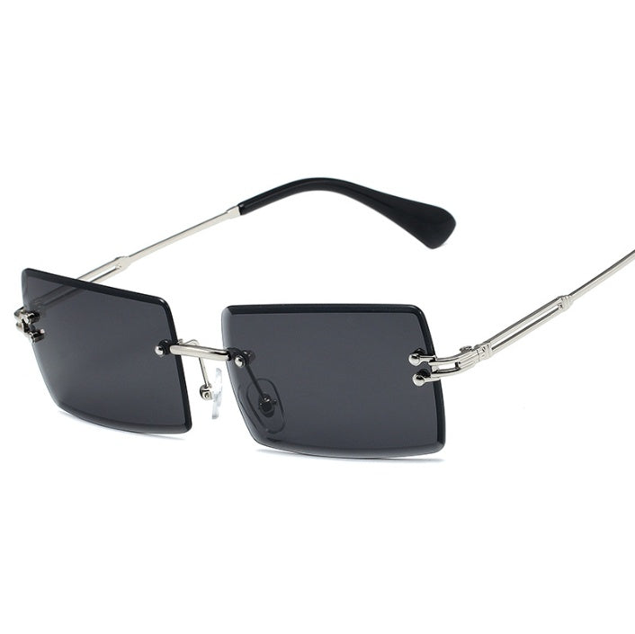 Valenzora | Trendige rechteckige Sonnenbrille im Retro-Stil