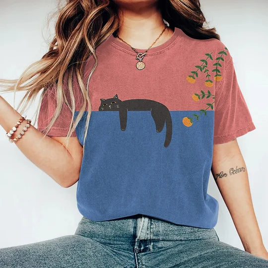 Valenzora | Stylish two-tone T-shirt