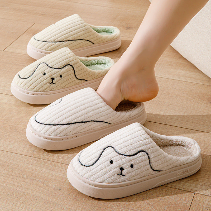 Valenzora | Slippers - Women's house shoes with a cute animal motif and soft lining