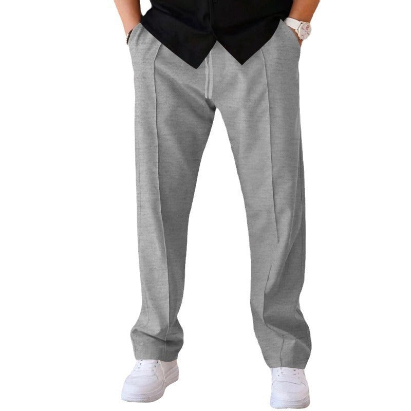 Wide-leg leisure trousers