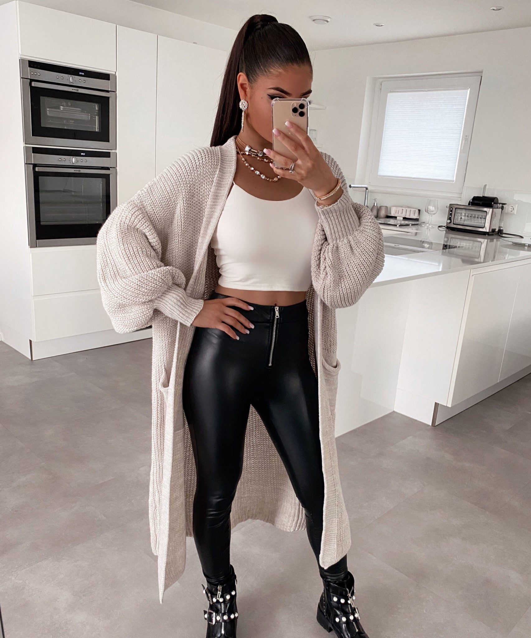 Valenzora lange Beige