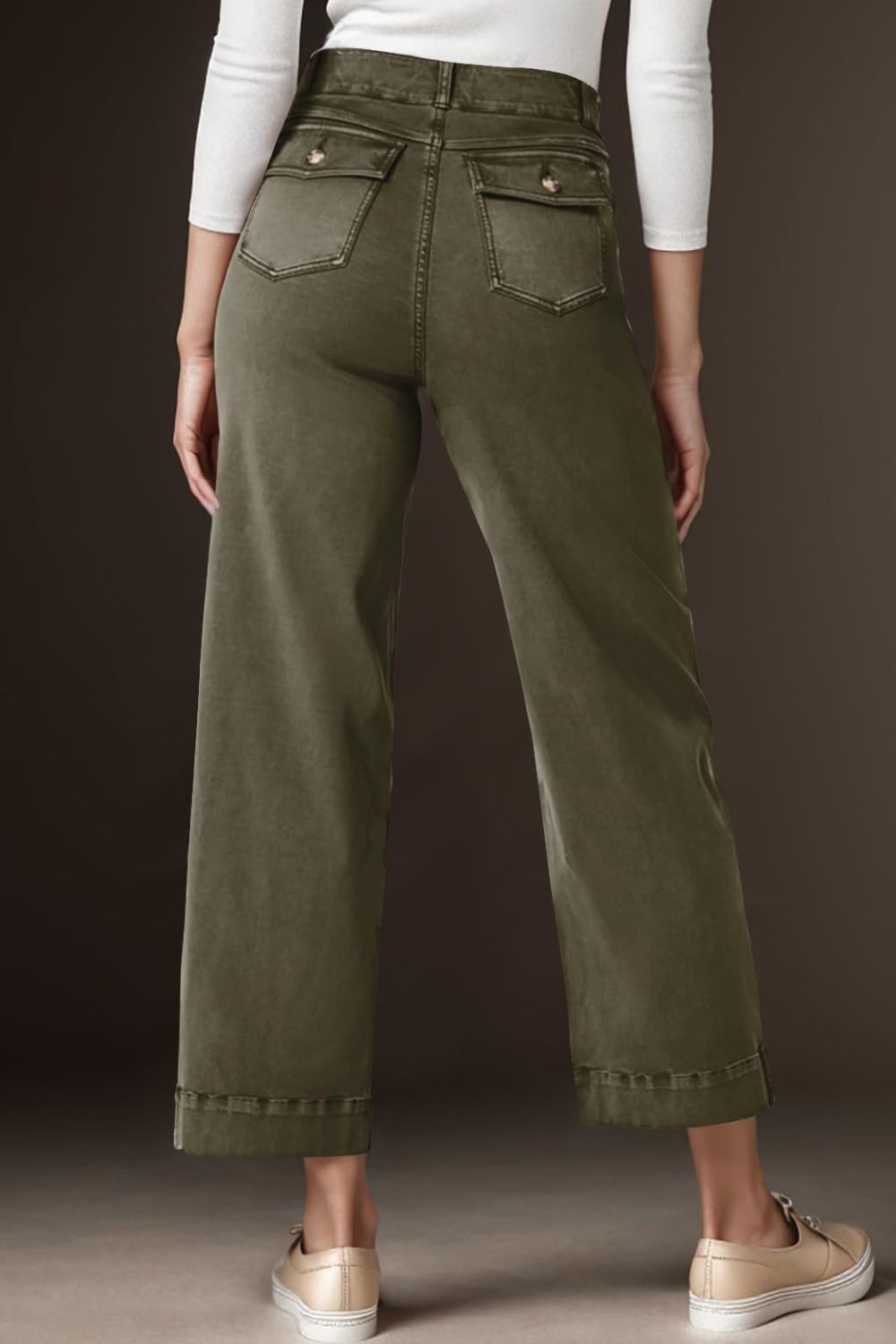 Valenzora | High-Waist Jeans mit Taschen: Klassisch, elegant und vielseitig