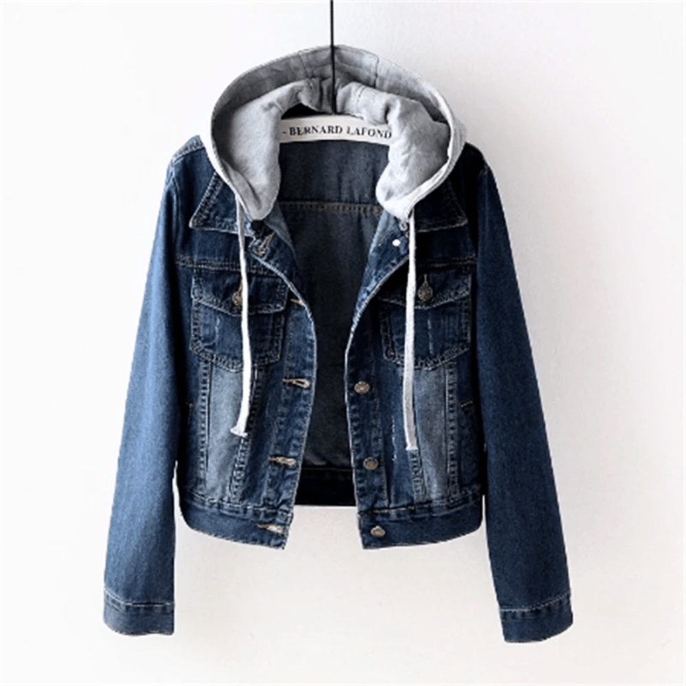 Valenzora | Jack Women's Denim Jacket Classic & Versatile Design