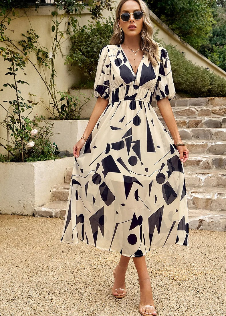 Valenzora | Elegant Midi Dress for Women with Style