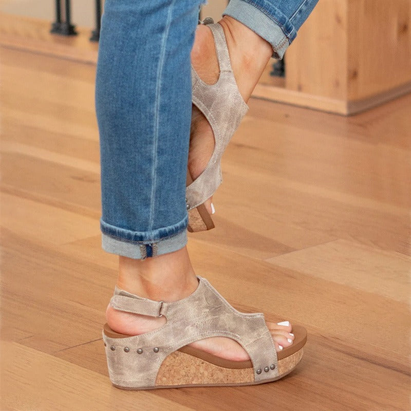 Valenzora | Bequeme Ledersandalen für den Sommer