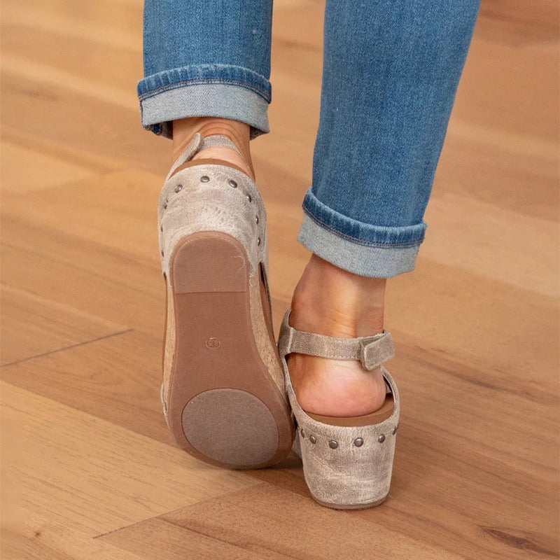 Valenzora | Bequeme Ledersandalen für den Sommer
