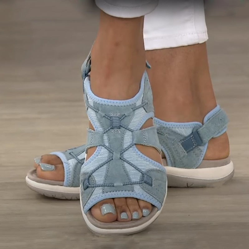 Zenobia - Stylish, adjustable summer sandals with arch support