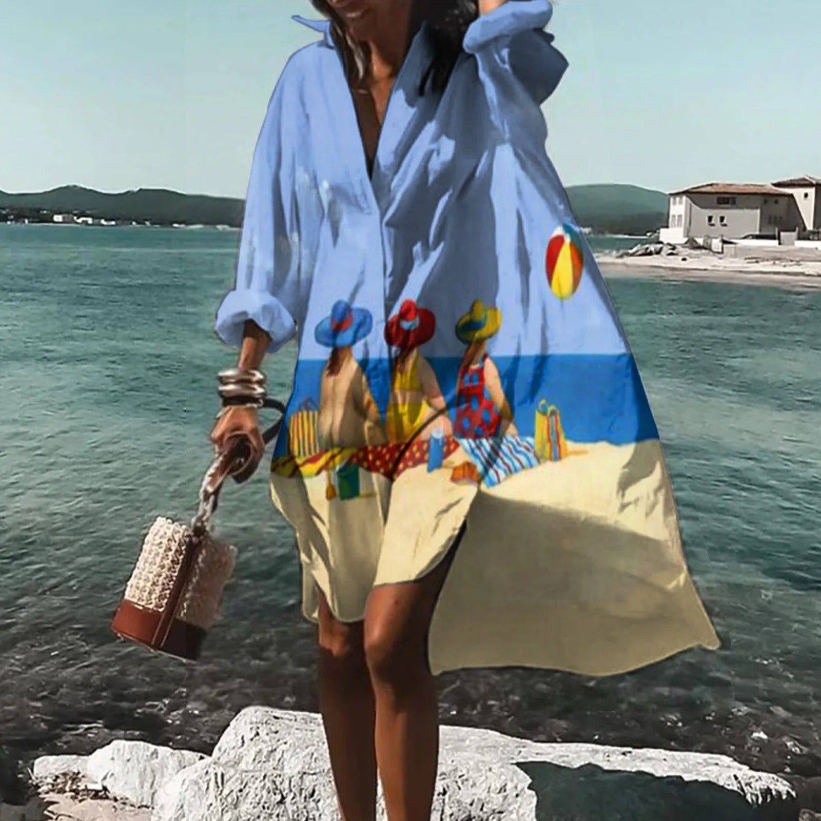 Valenzora | Casual shirt dress
