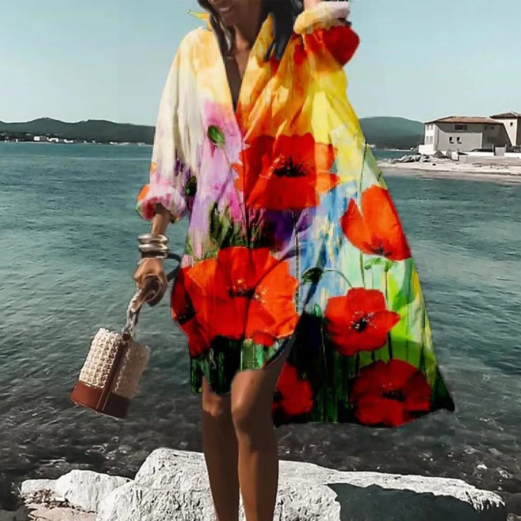 Valenzora | Casual shirt dress