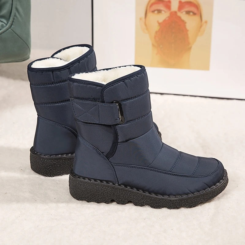 Valenzora dicke Plüsch-Winterstiefel