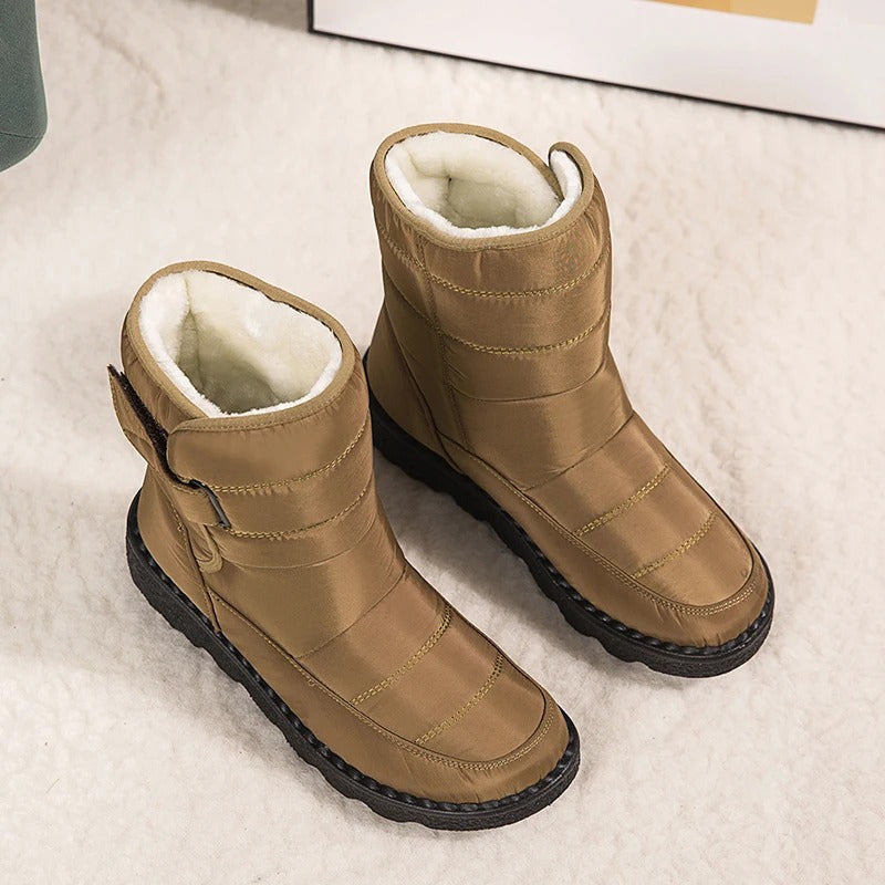 Valenzora dicke Plüsch-Winterstiefel