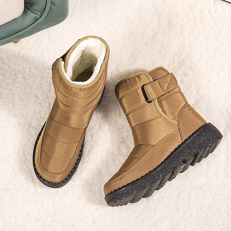 Valenzora dicke Plüsch-Winterstiefel