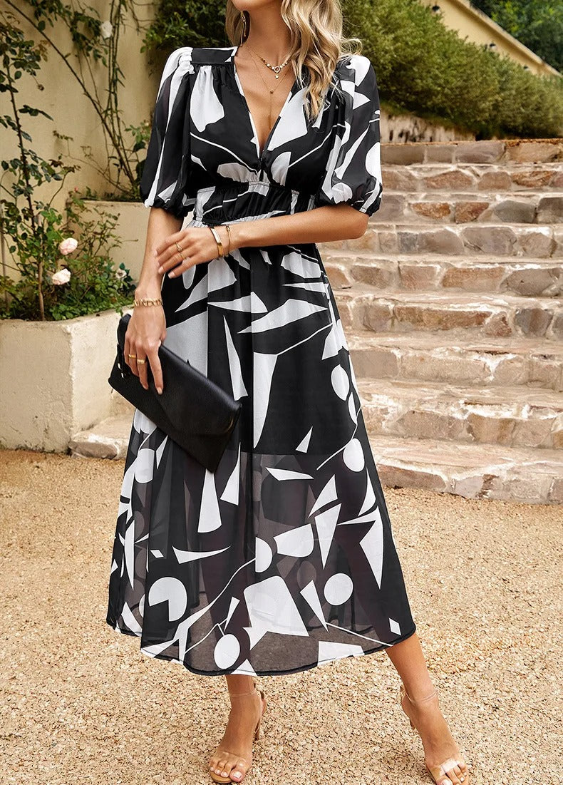 Valenzora | Elegant Midi Dress for Women with Style
