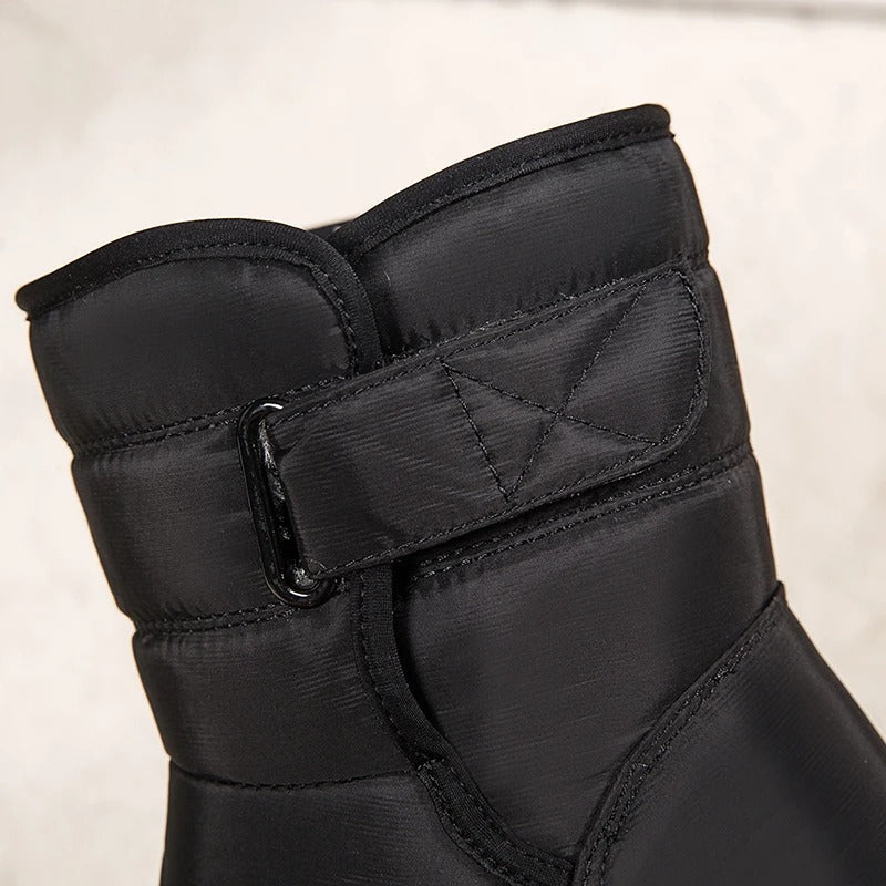 Valenzora dicke Plüsch-Winterstiefel