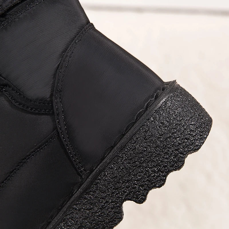 Valenzora dicke Plüsch-Winterstiefel
