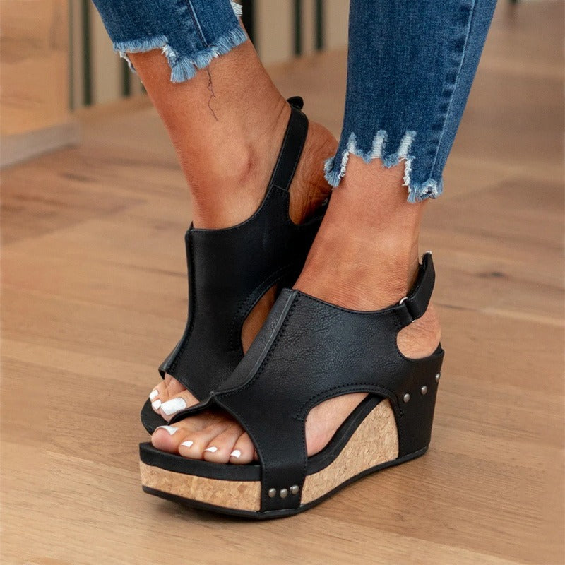 Valenzora | Bequeme Ledersandalen für den Sommer