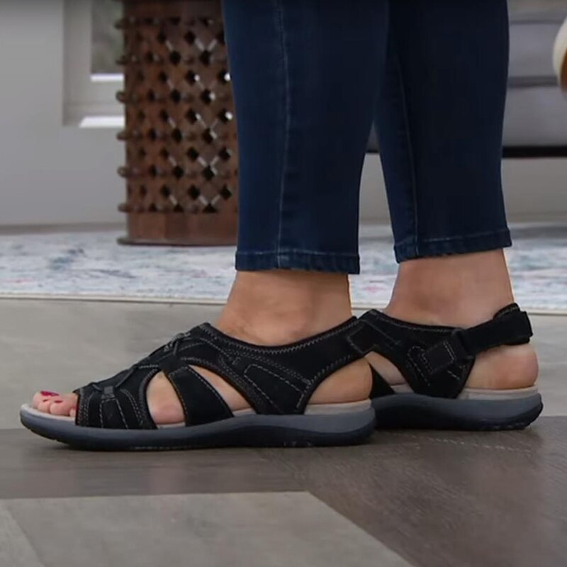 Zenobia - Stylish, adjustable summer sandals with arch support