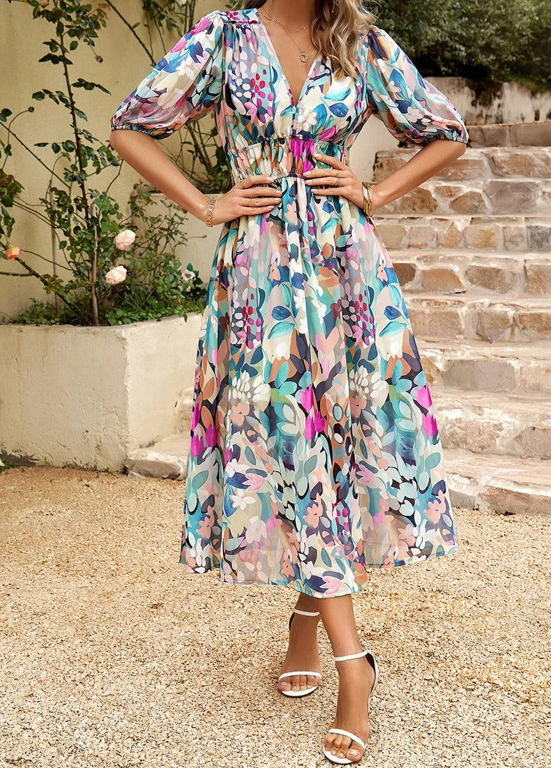 Elegant midi dress