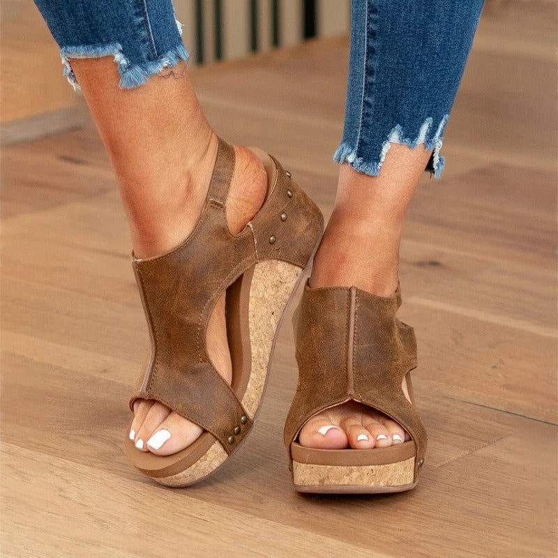 Valenzora | Bequeme Ledersandalen für den Sommer