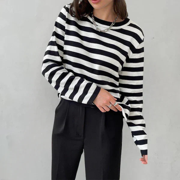 Valenzora | airy, lightweight striped T-shirt