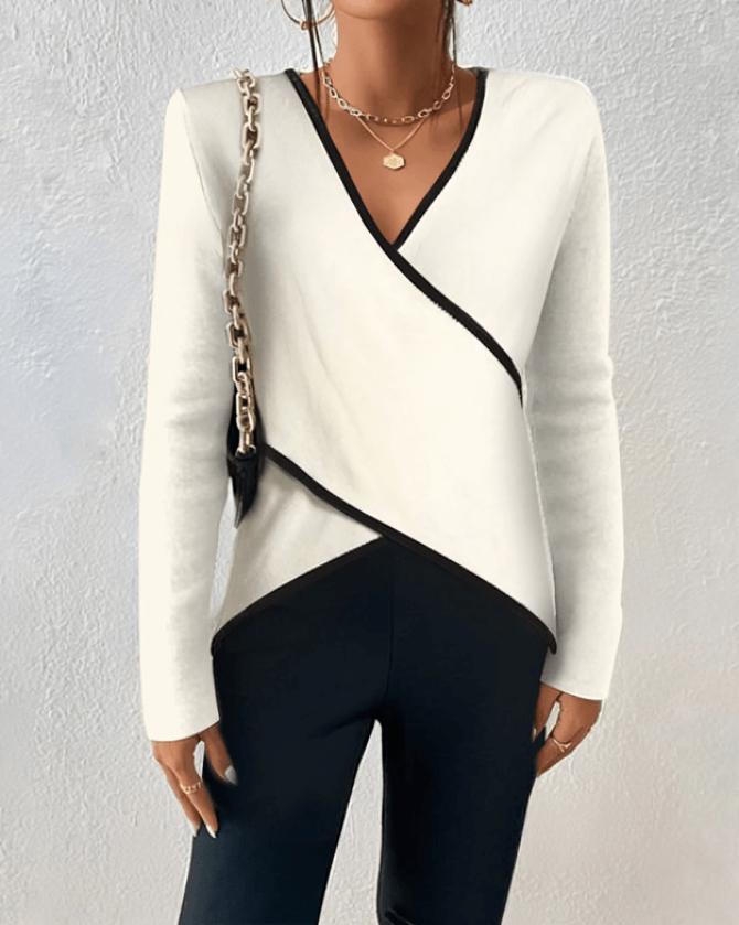Valenzora | Elegant and stylish long-sleeved sweater for women