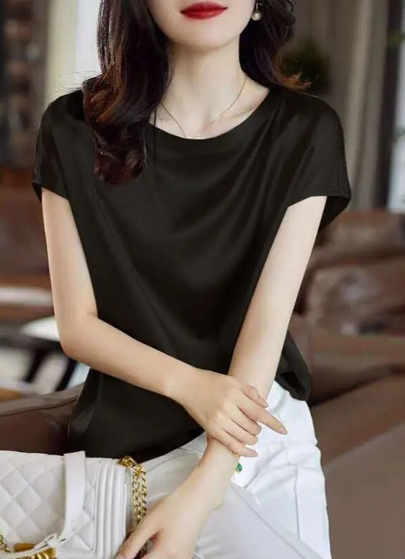 Valenzora - Silk Thin Short Sleeve