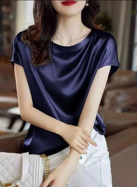 Valenzora - Silk Thin Short Sleeve