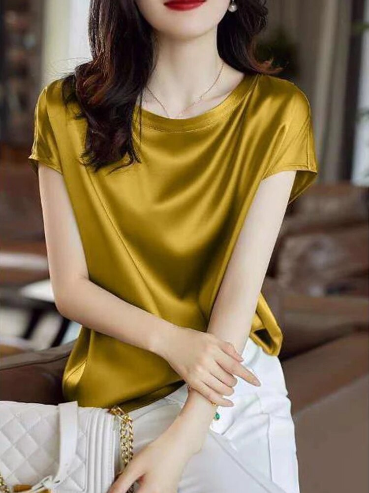 Valenzora - Silk Thin Short Sleeve