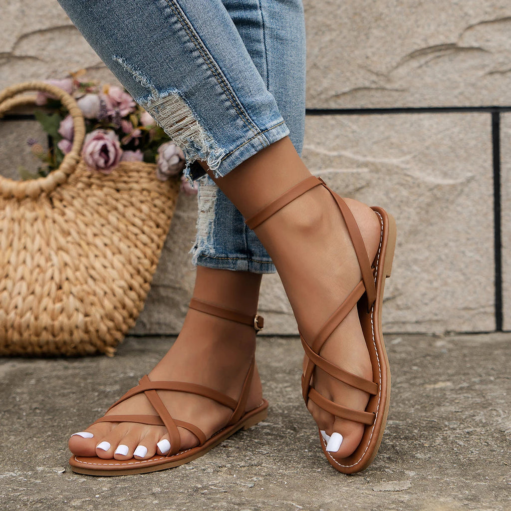 Valenzora | Elegante römische Sandalen für Damen