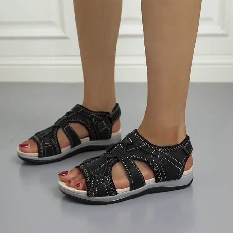 Zenobia - Stylish, adjustable summer sandals with arch support