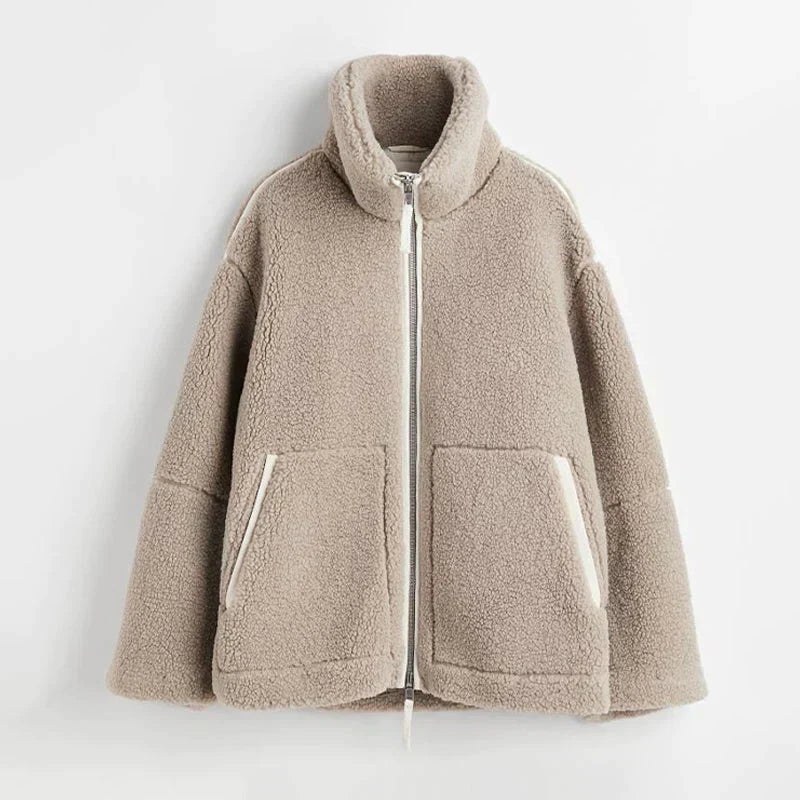 Valenzora - Warm teddy jacket