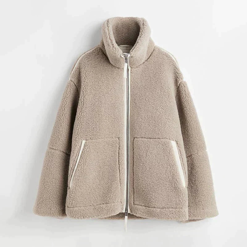 Damenlammnappa-Lederjacke