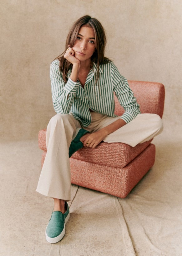 Valenzora | Gestreiftes Button-down-Hemd für Damen