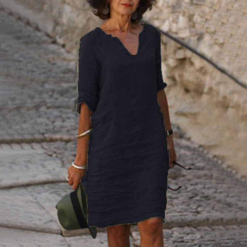 Valenzora | Midikleid – Stylisches und entspanntes Midikleid für jeden Tag