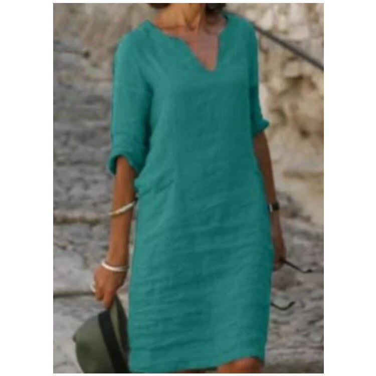 Valenzora | Midikleid – Stylisches und entspanntes Midikleid für jeden Tag