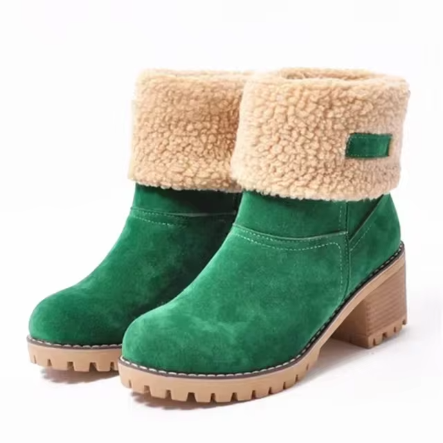 Valenzora | Stylish Warm Leather Snow Boots