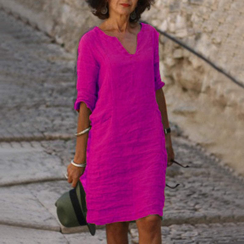 Valenzora | Midikleid – Stylisches und entspanntes Midikleid für jeden Tag