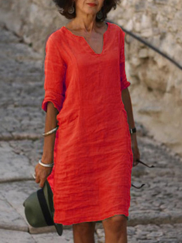 Valenzora | Midikleid – Stylisches und entspanntes Midikleid für jeden Tag