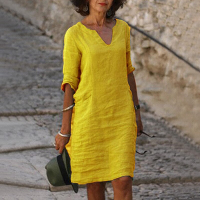 Valenzora | Midikleid – Stylisches und entspanntes Midikleid für jeden Tag