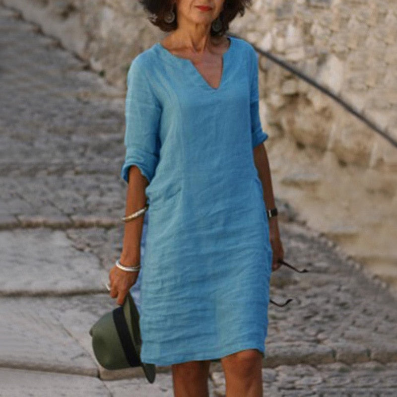 Valenzora | Midikleid – Stylisches und entspanntes Midikleid für jeden Tag