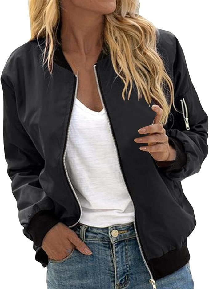 Valenzora | Bomberjacke für Damen mit Blumenmuster