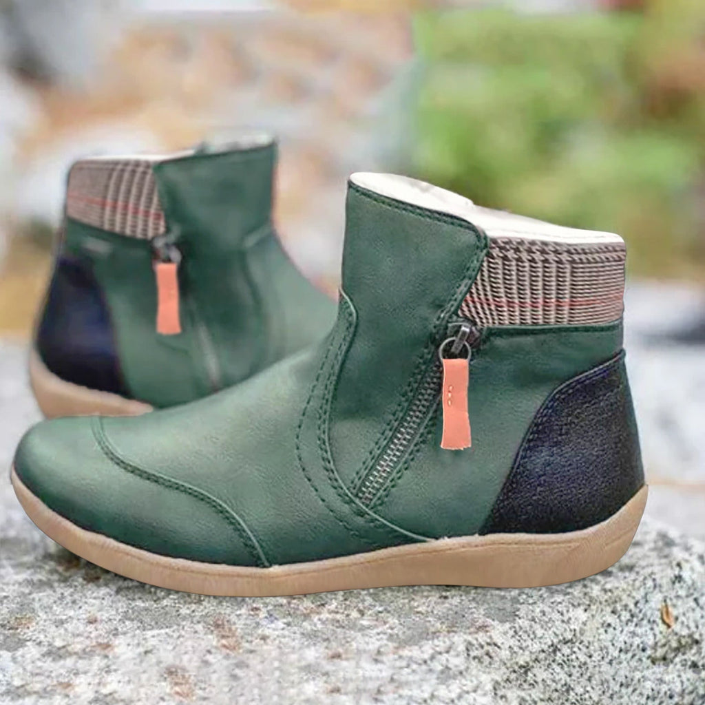 Valenzora | Wasserdichte, orthopädische Lederstiefel