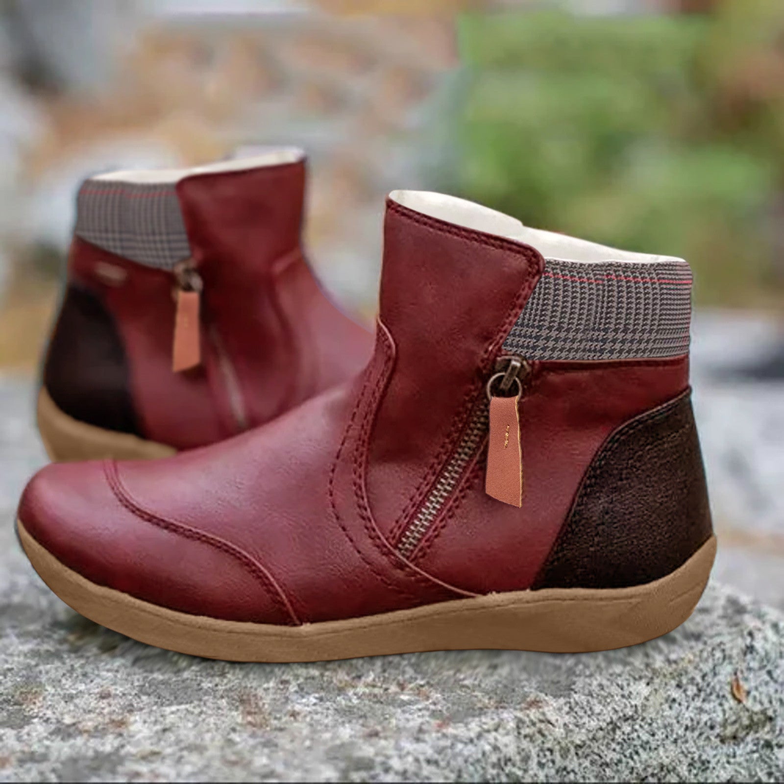 Valenzora | Waterproof, orthopedic leather boots