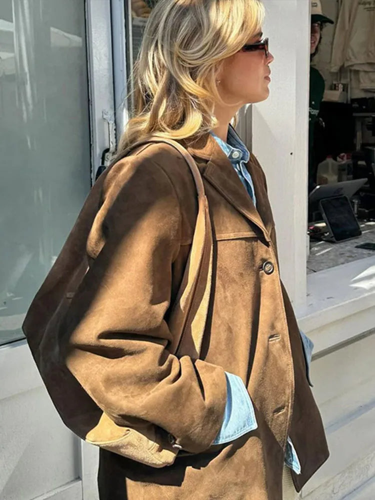 Valenzora | Vintage suede jacket