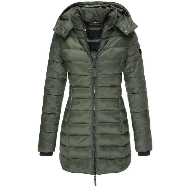 Valenzora | Cozy down jacket with hood