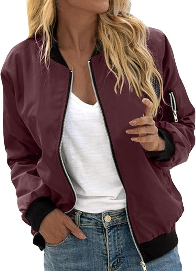 Valenzora | Bomberjacke für Damen mit Blumenmuster