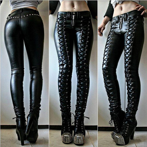 Valenzora | Slim and Stylish Punk Bandage Trousers