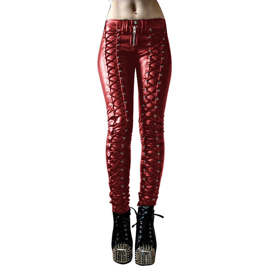 Valenzora | Slim and Stylish Punk Bandage Trousers