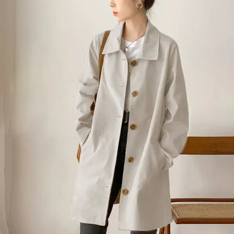 Valenzora | Damen Trenchcoat
