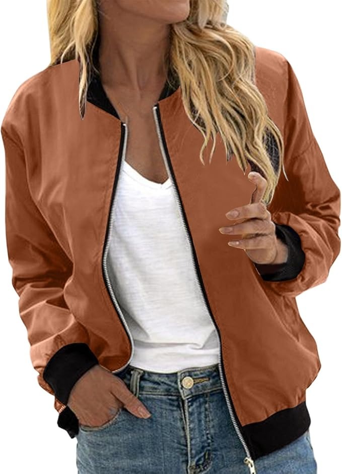 Valenzora | Bomberjacke für Damen mit Blumenmuster